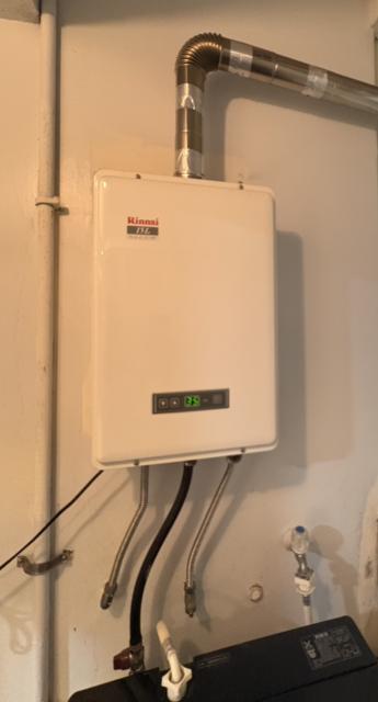 林內6成新熱水器