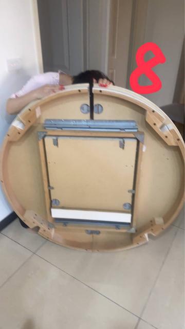 伸縮圓桌