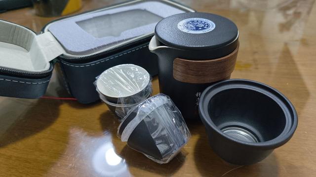 攜帶式陶瓷泡茶杯