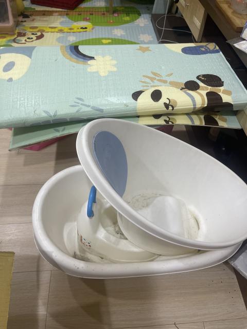 洗幼兒3件組+地墊